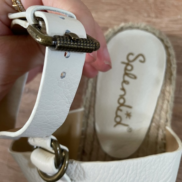 SPLENDID - white gladiator sandals - Picture 3 of 4